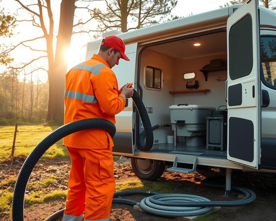 Class A Motorhome Black Water Pumping Services in Palmdale